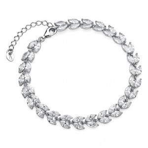 Bratara argint cu pietre DiAmanti Z2063BR_W-DIA (Argint 925‰ 8,5 g.)